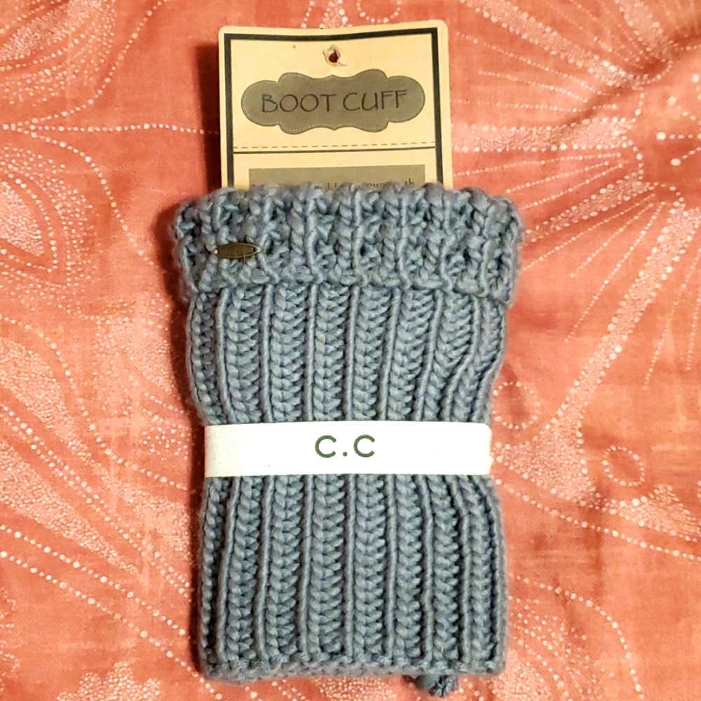 CC Crochet Knitted Boot Cuffs
